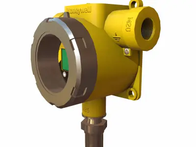 Honeywell Sensepoint XCD RTD Low Poly Low-poly 3D model