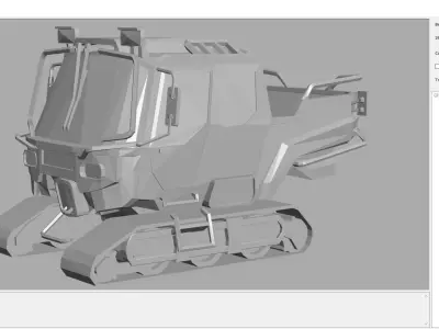 Vehicle 1010 - Heavy Equipment 3D model