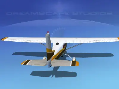 Cessna 175 Skylark V14 3D model