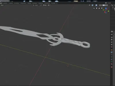 Short Sword Free 3D model
