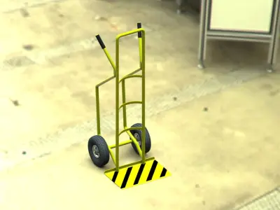 Hand Truck Free 3D model