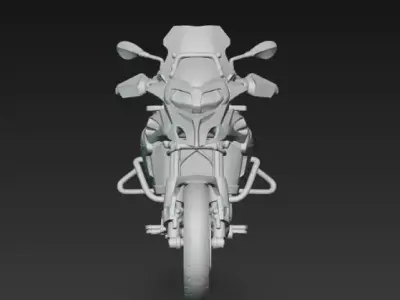 Collectable motorbikes - N 3 Benelli TRK 502X 3D print model