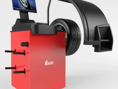 Tire changer TECO 68 3D model