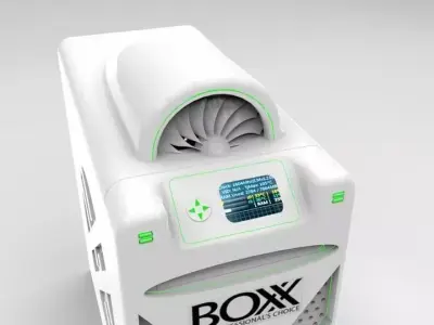 BOXX workstation model 2 Free 3D model