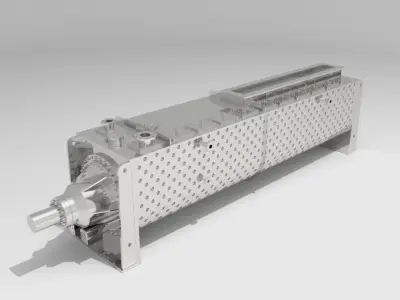 Industrial Mixer 3D model