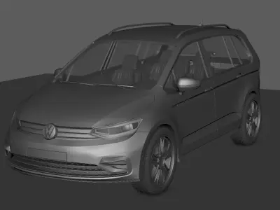 Volkswagen VW453 Car Free 3D model