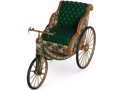 Handcycle 3D model get
