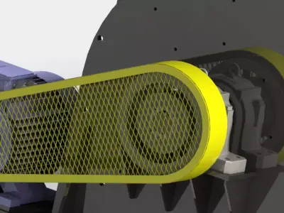 Chain Shredder 3D model