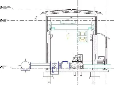 Water Pumping Station 3D model purchase