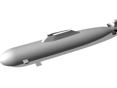 submarine Free 3D model from CGTrader