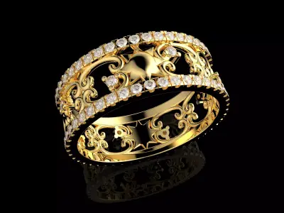 Gold N1361 3D print model