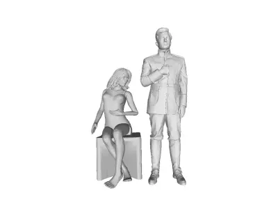 Printle MoDualls Classics 001 P 3D print model