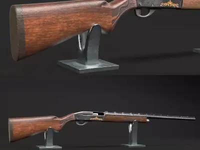 Remington 1100 3D model