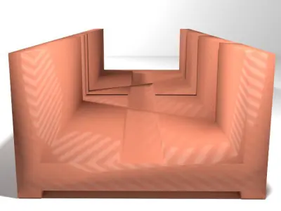 Craftsman Handtools - Miter Box 3D model