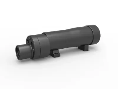 Scope for cosplay blaster 2 3D print model