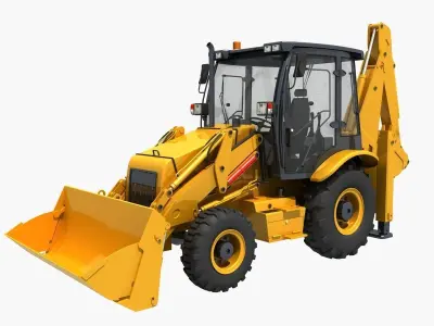 Collection Construction Vehicles 02 3D model