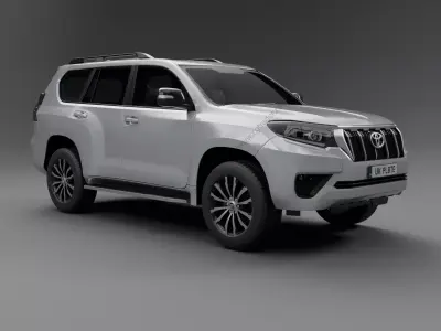 Toyota Land Cruiser Prado Free 3D model