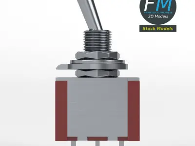 Switch toggle 3D model