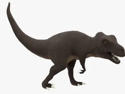 Tyrannosaurus Rex 4K Textures Low-poly 3D model