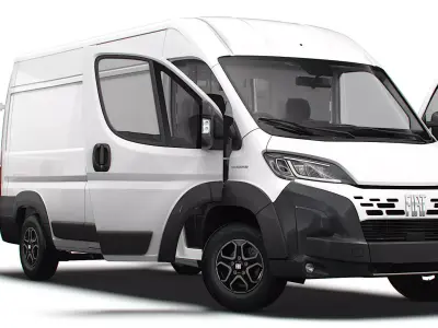 Fiat Ducato Van L3H2 HQInt 2026 UKspec 3D model