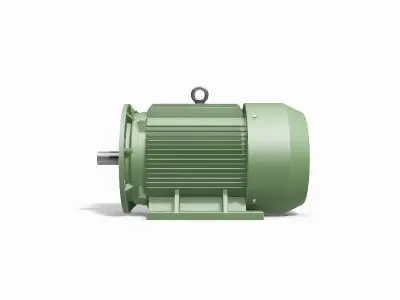 280S B35 Left 2 Pole IEC electric motor - 3D CAD model 3D model