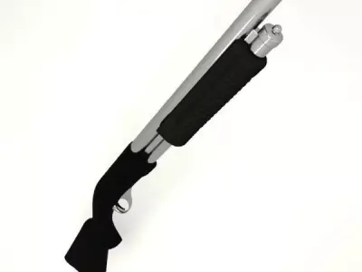 Shotgun 3D model 13