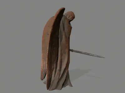 Angel Low-poly 3D model purchase