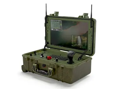 UAV Ground Control Station DESERT ROTOR 3D model