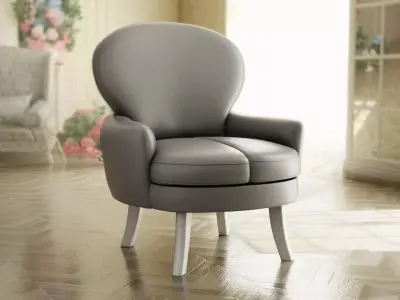 Furniture Accent Chairs Bohemian 010 Low-poly 3D model