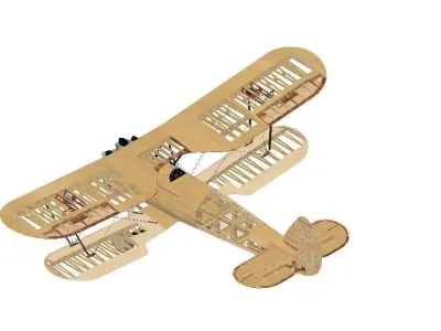 Bristol Bulldog RC model 3D model