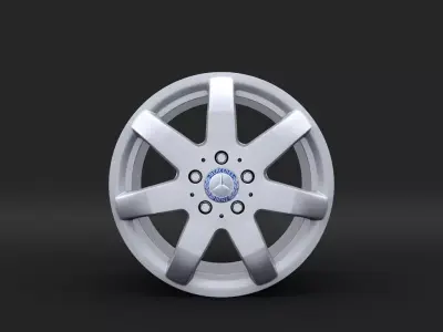 Rim Mercedes-Benz Code R44 3D model by DIStudios