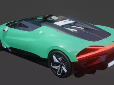 Bugatti Mistral 3D model