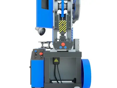 Machine tool mechanical press K2116B 3D model