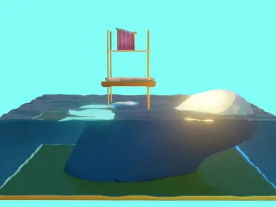 Sea Shack 3D model