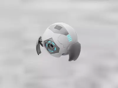 COMBAT ROBOT 3D model buy