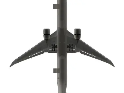 Boeing 777-300ER Generic livery 3D model