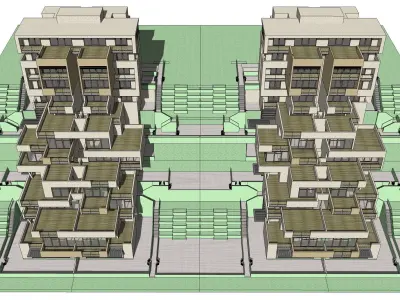 Sketchup Building R3 3D model