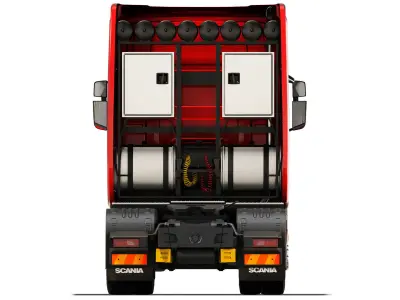 Truck R730 8X4 2020 3D model
