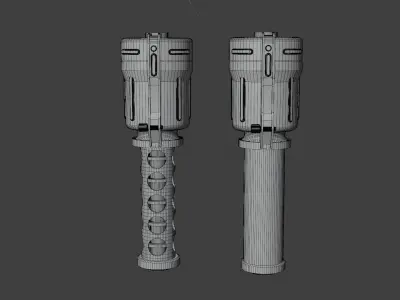 Mudtrooper Grenade 3D model
