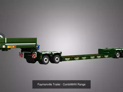 Transport Trailers Collection for Trucks 3D Model Pack