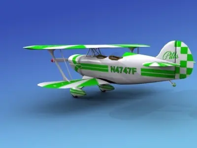 Pitts Special 3D model shop