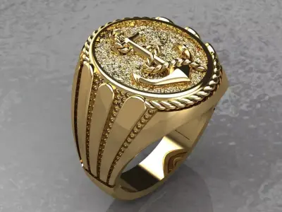 Ring Anchor 3D print model purchase