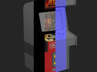 Arcade Metal Slug Damage Low-poly 3D model