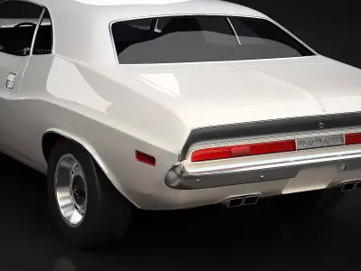 Challenger 1970 3D model