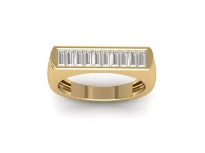 Wedding Ring 3D print model 66