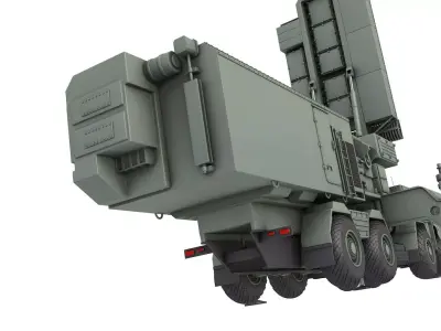 96L6E Cheese Board - Military Radar 3D model