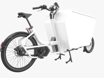 Urban Arrow Large Cargo White 3D model