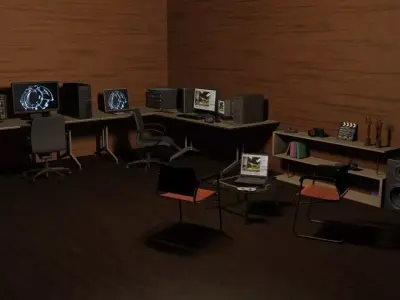studio 3D model