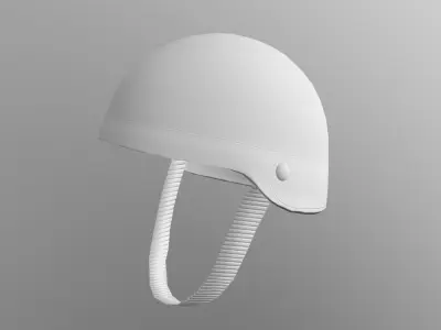 Army Helmet Low-poly 3D model