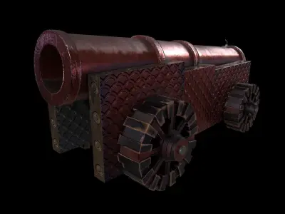 War Ball  Game Ready Low Poly 3D Model Low-poly 3D model